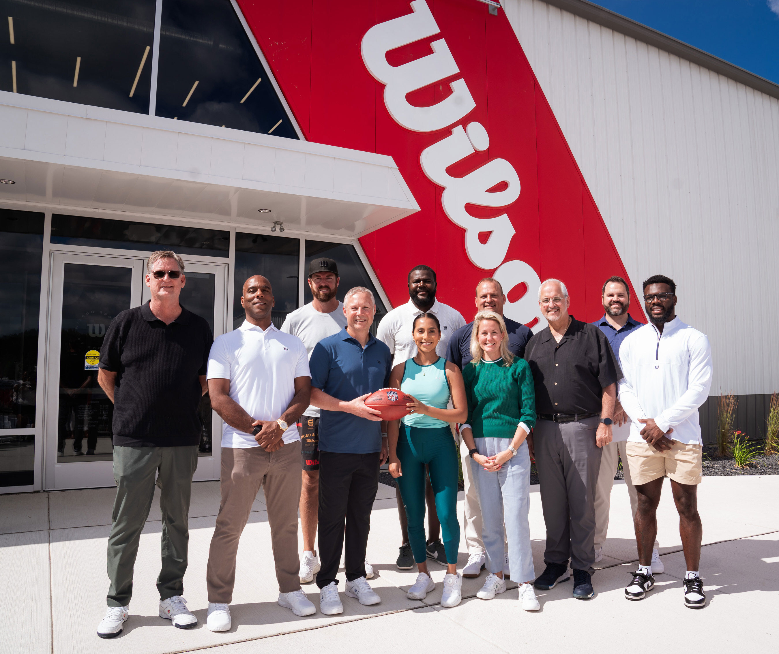 National Football League and Wilson celebrate partnership extension